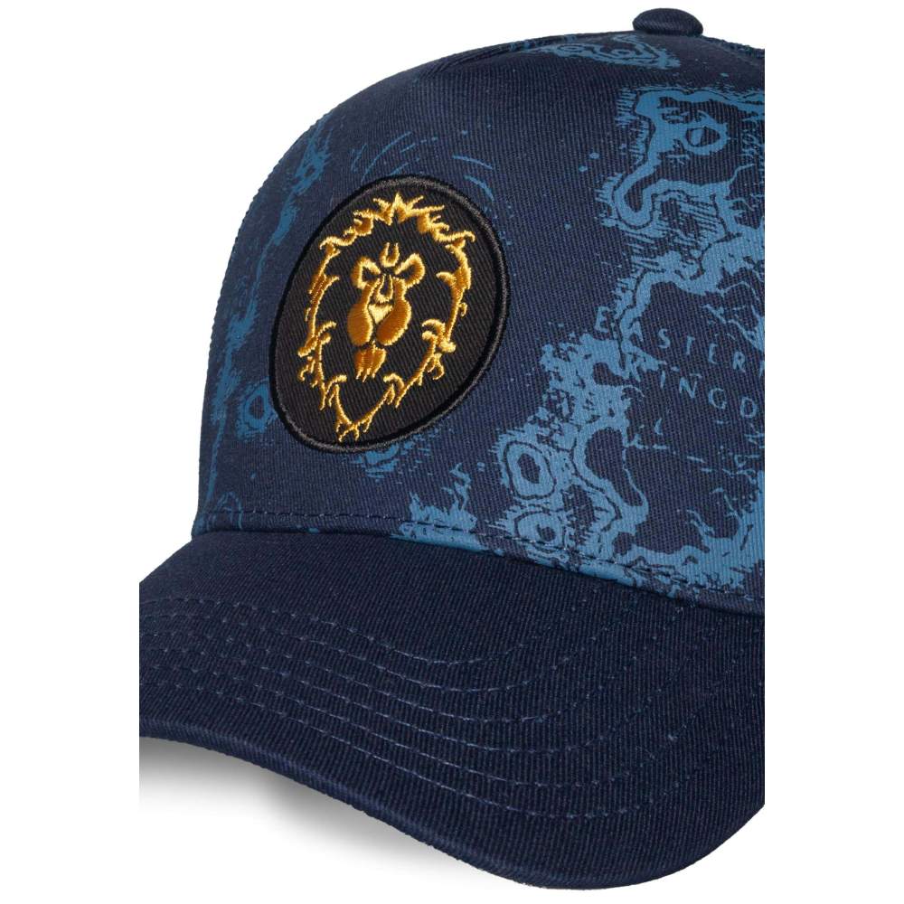 World Of Warcraft - Logo Trucker pet - Donkerblauw